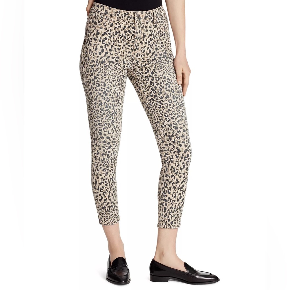 Ella Moss  Skinny Ankle Cheetah Jeans